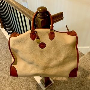 Dooney and Bourke Vintage All Weather Leather Duffel Bag - AUTHENTIC